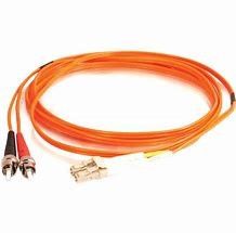 Duplex Fiber Jumper ST to LC Multimode Fiber Optic Patch Cord with 62.5/125 um and PVC or LSZH Jacket