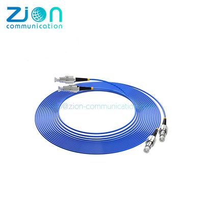 Duplex Jumper OM1 62.5/125μm Fiber Optic Patch Cord with FC to FC Connectors and LSZH Jacket