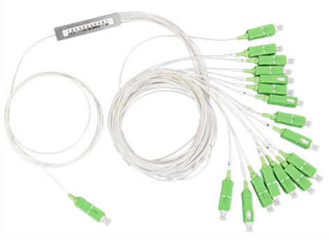 Mini Module PLC Fiber Splitter with SC/LC/FC/ST Connectors and UPC/APC for Fiber Optic Networks