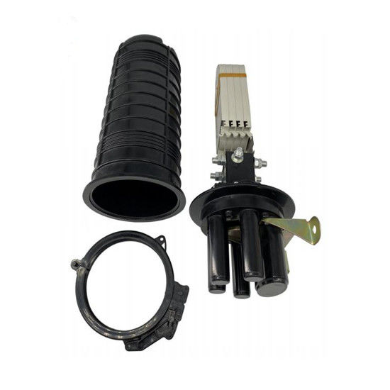 96 Cores IP68 Fiber Optic Splice Closure with Heat-shrink Seal for Outdoor Cable Protection