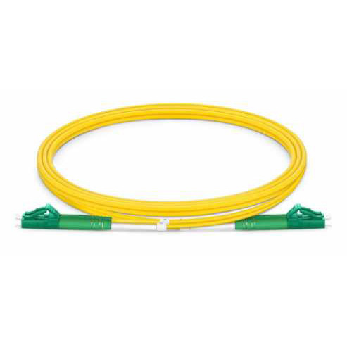 LC APC To LC APC Duplex Single Mode G652D PVC 2.0mm - 2m SM OS2