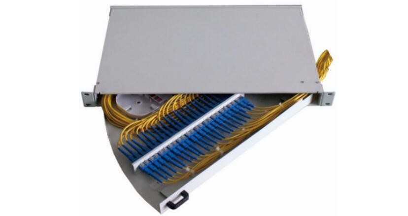 1U 19inch  Full Loaded  Side pull out Rack mount Patch panel