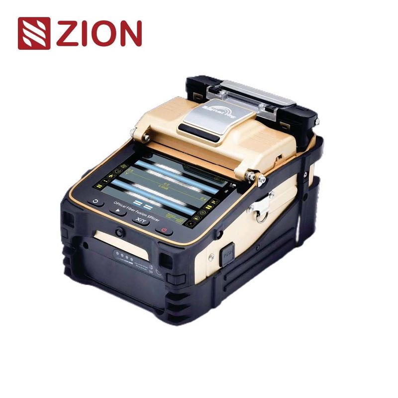 ZCFFSAI-8C Fiber Optic Fusion Splicer with 6-Motor System, 7800mAh Lithium Battery, and IP54 Protection for FTTH and Telecom