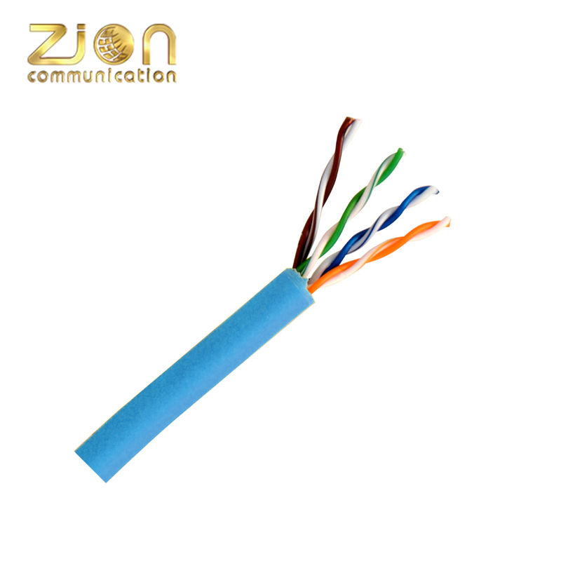 U/UTP CAT5e Network Cable with 0.50mm CCA Conductor Indoor PVC Jacket and CPR Certified